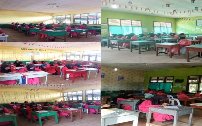 Siswa Madrasah Tsanawiyah Negeri 2 Kepulauan Meranti Antusias Ikuti Tryout TKA di Bulan Ramadan