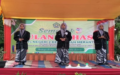 MTsN 2 Kepulauan Meranti Gelar Perlombaan Bulan Bahasa Sempena Peringatan Hari Santri Nasional dan Sumpah Pemuda Tahun 2025