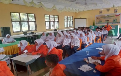 Sukses Gelar Pemilihan OSIM, MTsN 2 Kepulauan Meranti Cetak Generasi Pemimpin Madrasah