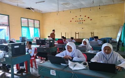 Sukses! 45 Siswa MTsN 2 Meranti Tuntaskan ANBK 2025 dengan Semangat Tinggi