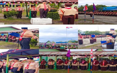 HUT Pramuka Ke-64, MTs N 2 Kepulauan Meranti Siap Bentuk Karakter Disiplin Melalui Pramuka dan Kolaborasi untuk Membangun Ketahanan Bangsa