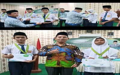Siap Melaju ke Provinsi, Siswa MTsN 2 Kepulauan Meranti Raih Juara OMI Bidang Matematika dan IPA Tingkat Kabupaten