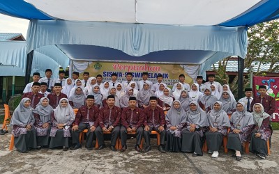MTsN 2 Kepulauan Meranti Lepas 112 Siswa Kelas IX