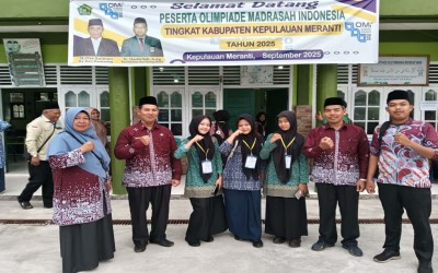 Pacu Prestasi, Siswa MTsN 2 Kepulauan Meranti Ikuti Olimpiade Madrasah Indonesia 2025 Tingkat Kabupaten