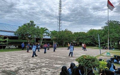 Pelaksanaan Class Meeting di MTsN 2 Kepulauan Meranti