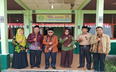 Kabid Pendidikan Madrasah Kanwil Kemenag Riau Lakukan Kunjungan Silaturahmi ke MTsN 2 Kepulauan Meranti